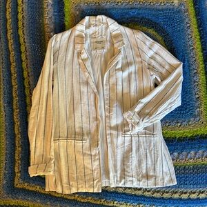 Abercrombie Striped Blazer